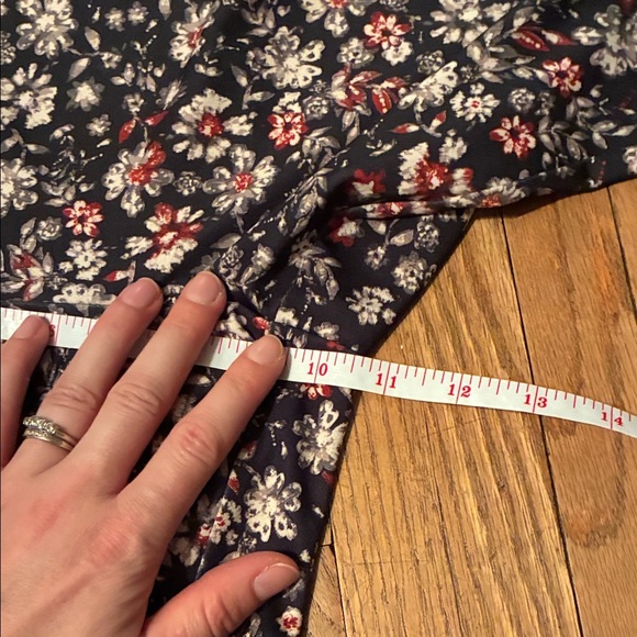 Abercrombie & Fitch Floral Print Leggings - Black and Pink - Picture 9 of 10